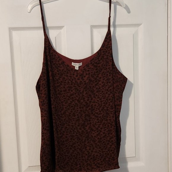 Reitmans Red Patterned Tank Top, Women's XXL, NWT - Picture 2 of 5